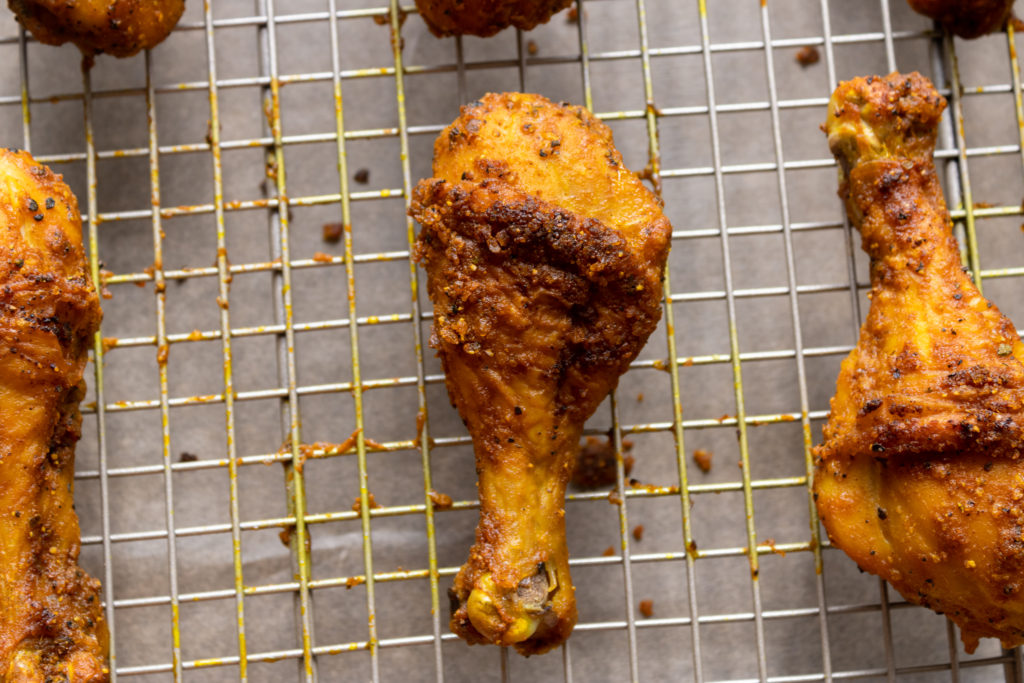 Turmeric Baked Chicken Drumsticks - My Life In An Apron -