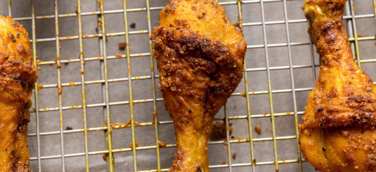 Chicken Drumsticks with Turmeric & other spices