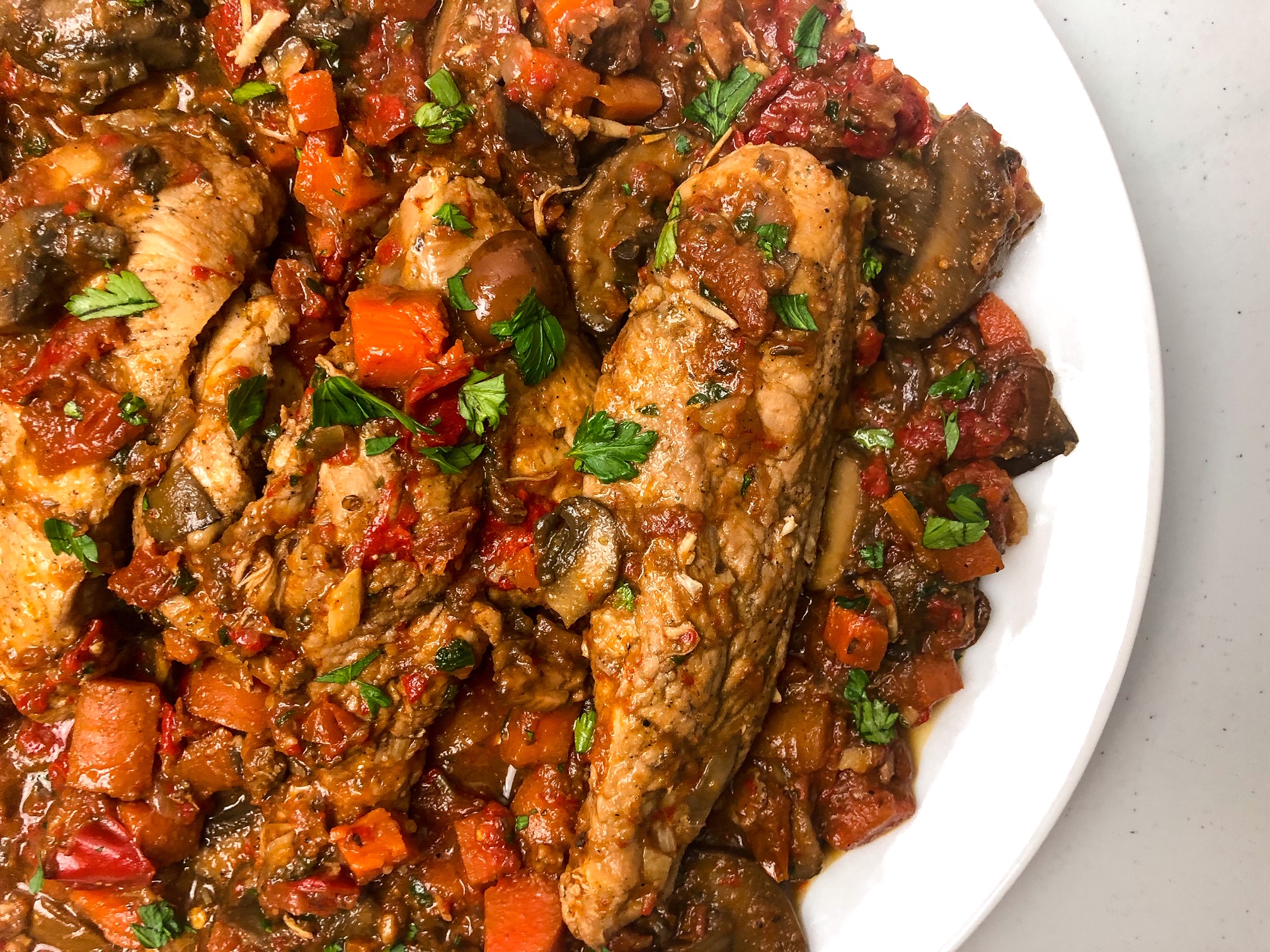 Chicken Cacciatore