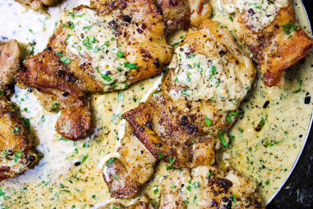 15 Minute Creamy Garlic Herb Chicken My Life In An Apron